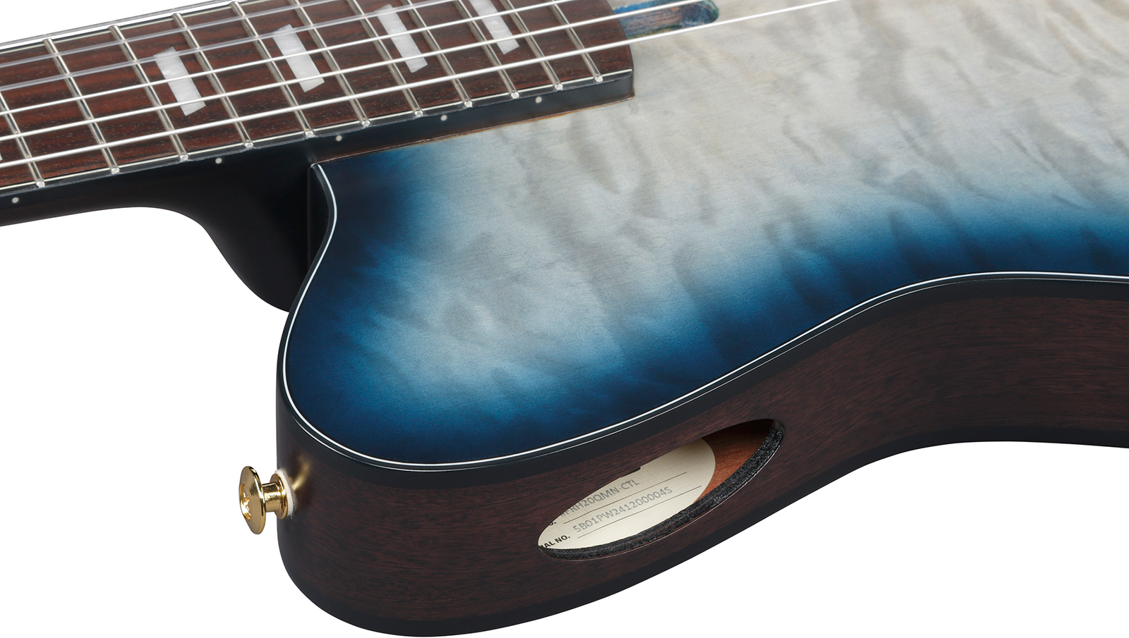 Ibanez Frh20qmn Ctl Fr Hollow Cw Erable Sapele Rw - Cosmic Blue Starburst Low Gloss - Classical guitar 4/4 size - Variation 5