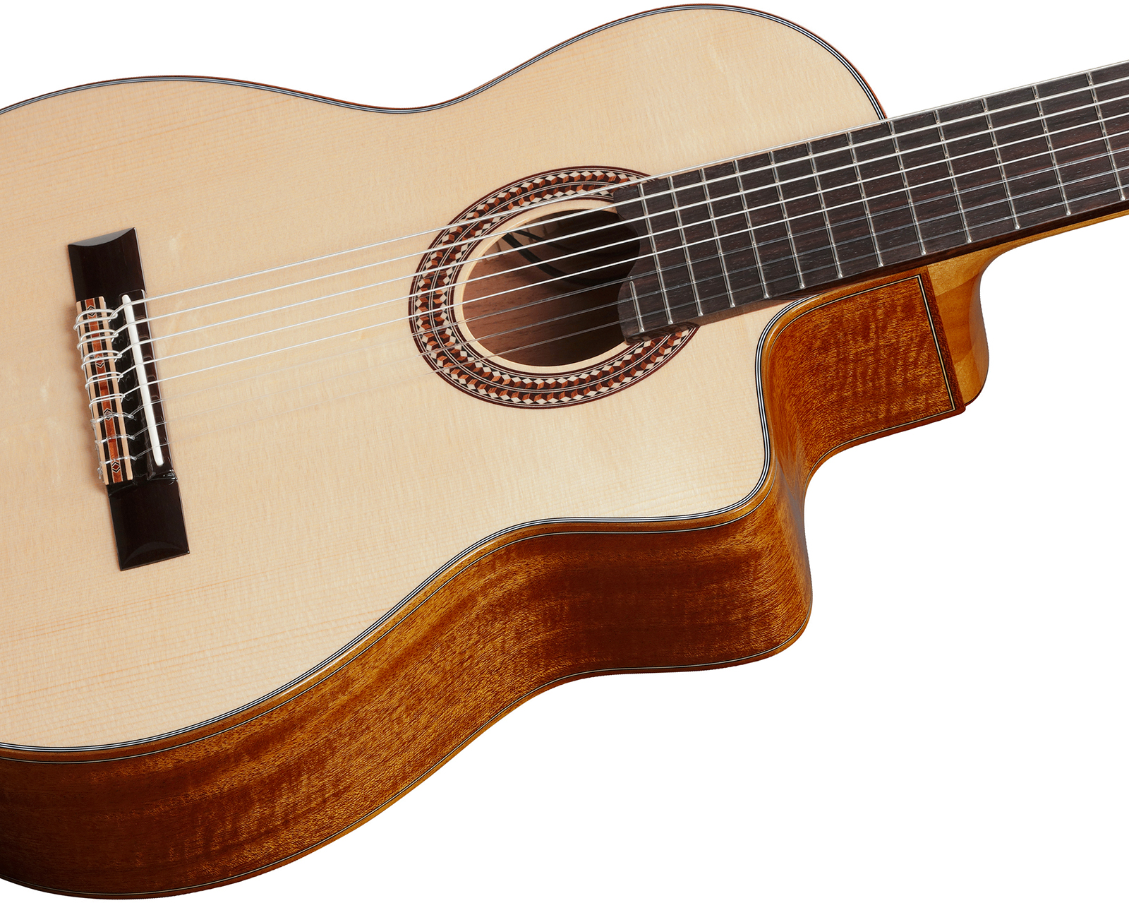 Ibanez Ga3008ce Nt Classical 4/4 8c Epicea Acajou Rw - Natural High Gloss - Classical guitar 4/4 size - Variation 2