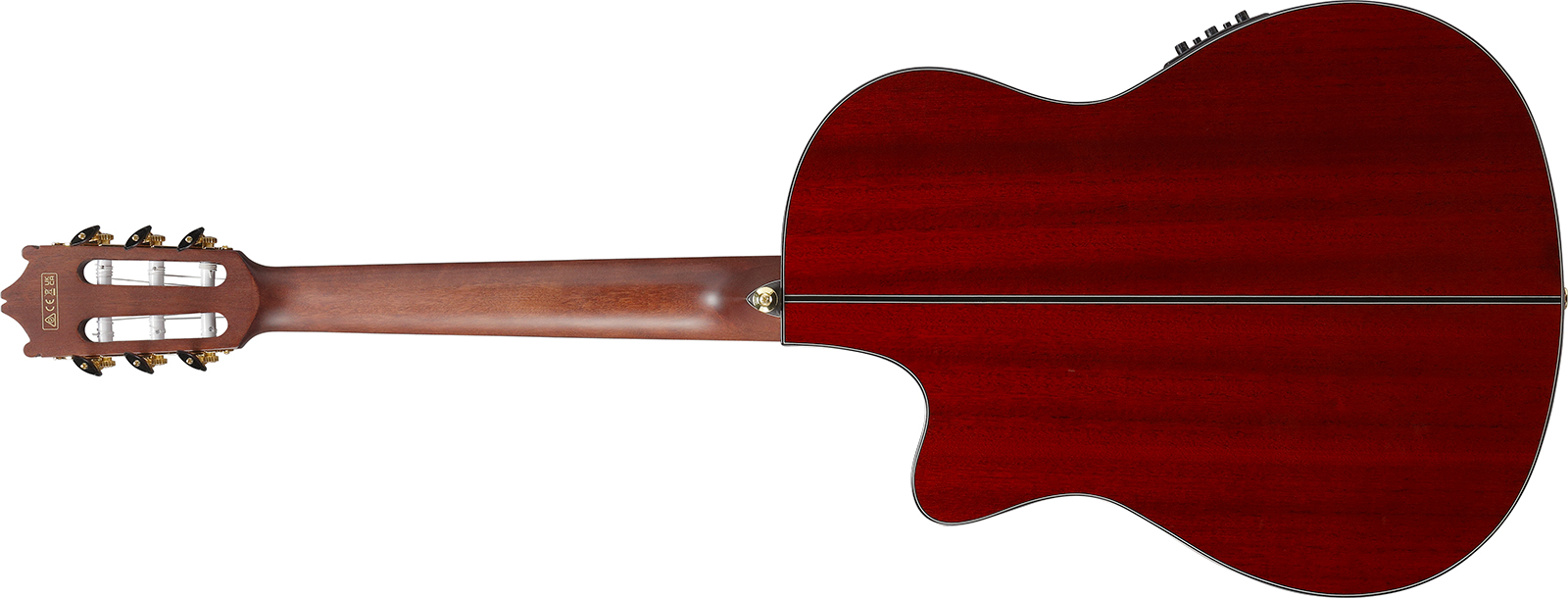 Ibanez Ga35tce Srr 4/4 Epicea Sapele Rw - Sapphire Red - Classical guitar 4/4 size - Variation 1