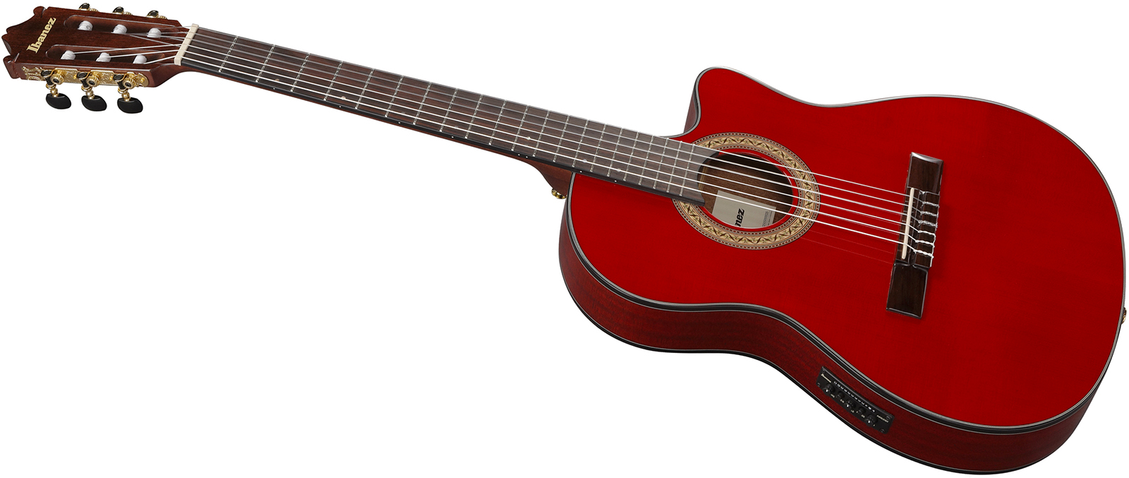 Ibanez Ga35tce Srr 4/4 Epicea Sapele Rw - Sapphire Red - Classical guitar 4/4 size - Variation 2