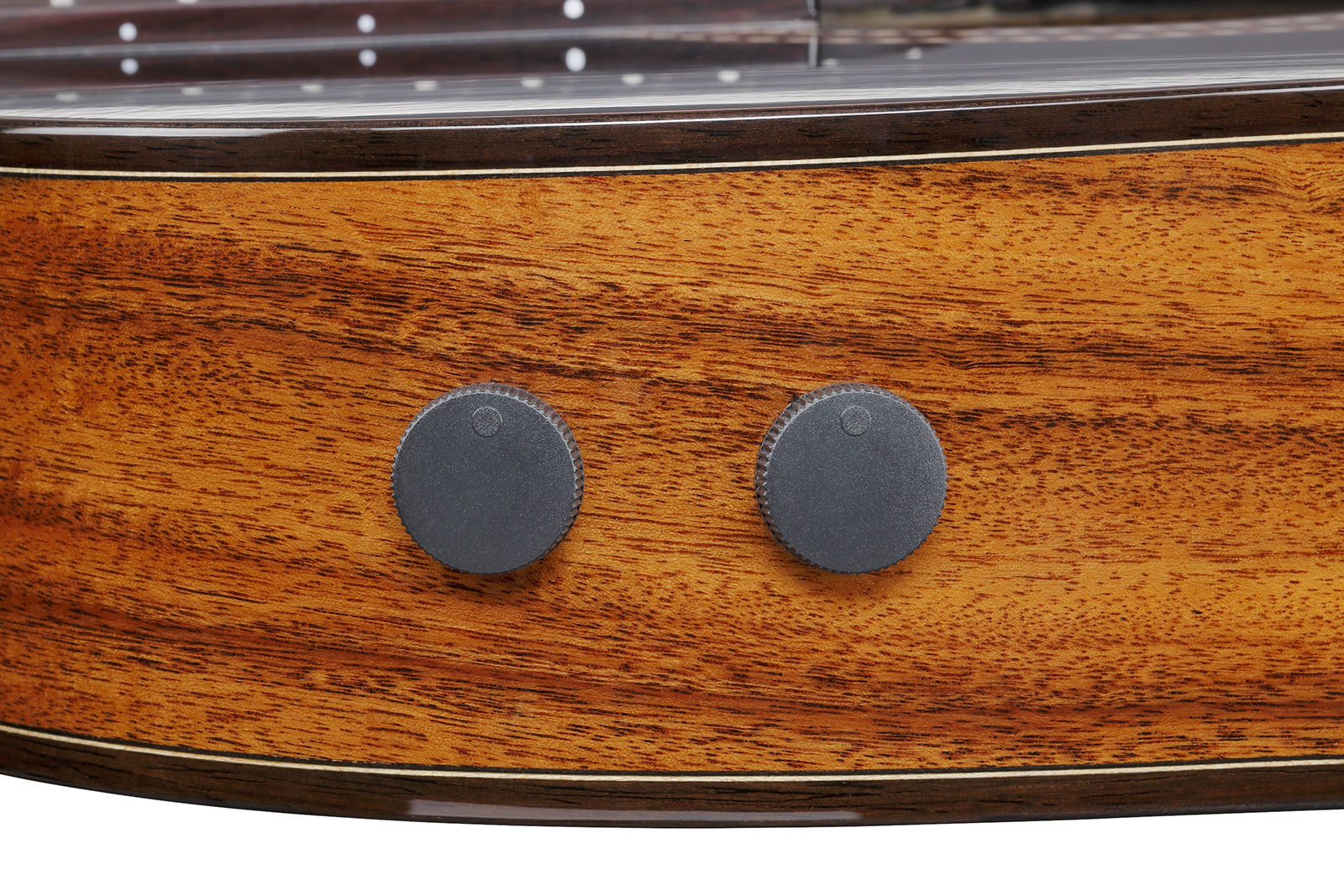 Ibanez Ga360tce Nt Classical 4/4 Thinline Epicea Acacia Rw - Transparent Black High Gloss - Classical guitar 4/4 size - Variation 5