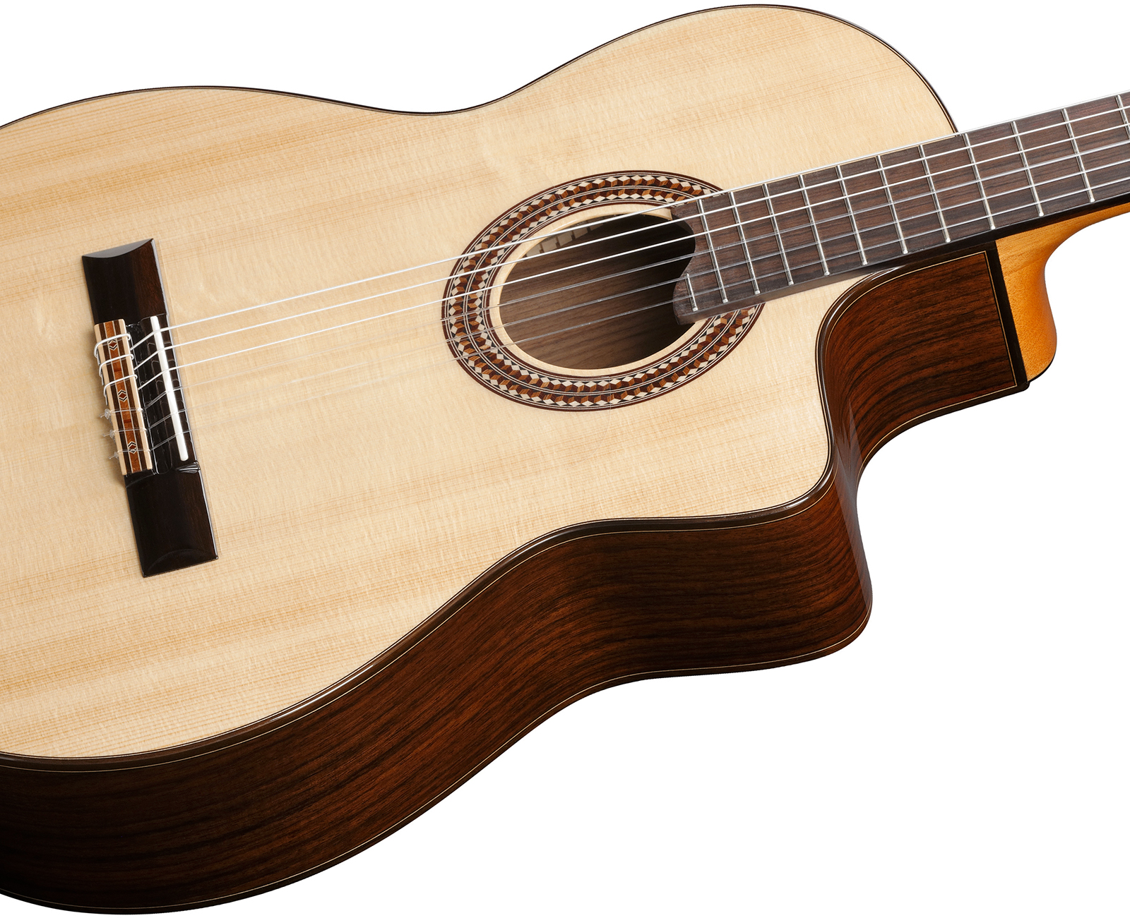 Ibanez Ga380ce Nt Classical 4/4 Epicea Palissandre Rw - Natural High Gloss - Classical guitar 4/4 size - Variation 2
