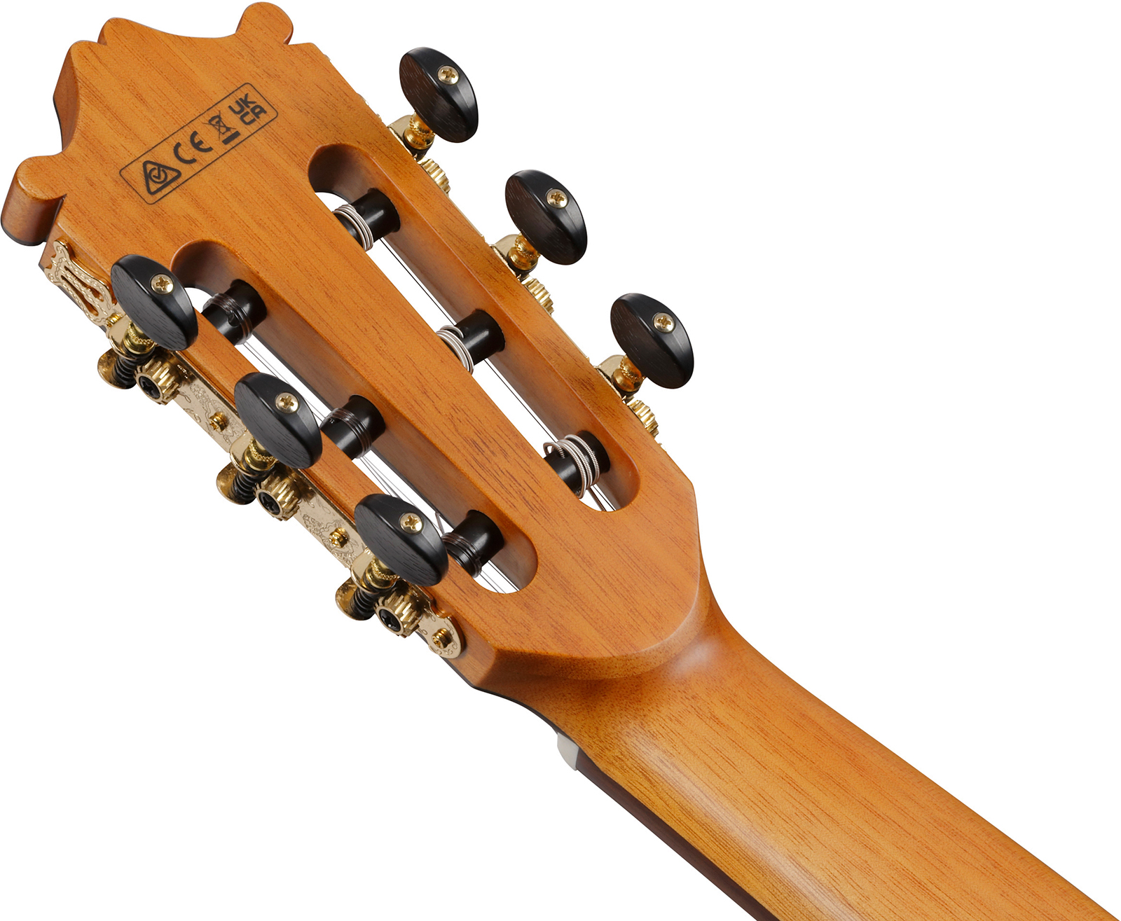 Ibanez Ga380ce Nt Classical 4/4 Epicea Palissandre Rw - Natural High Gloss - Classical guitar 4/4 size - Variation 6