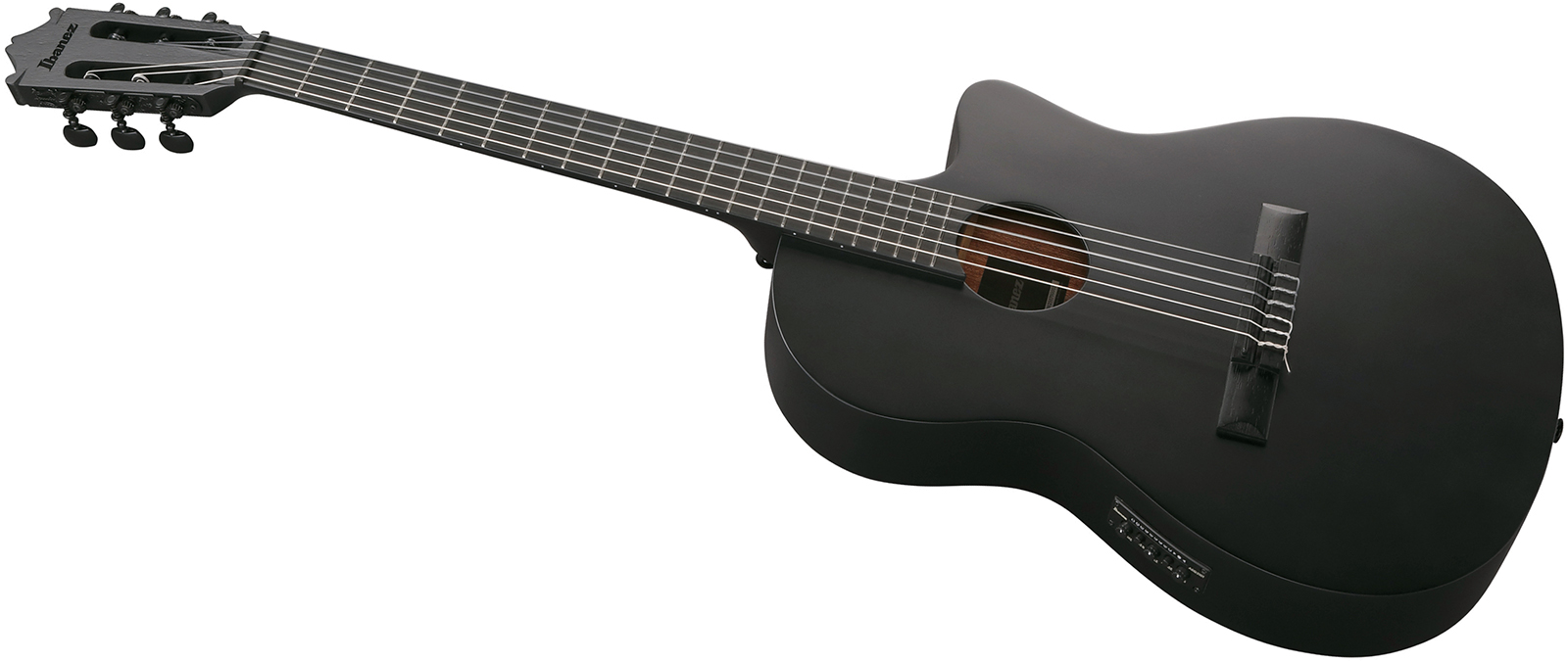 Ibanez Ga621 Bot Classical 4/4 Thinline Epicea Sapele Rw - Black Out - Classical guitar 4/4 size - Variation 2