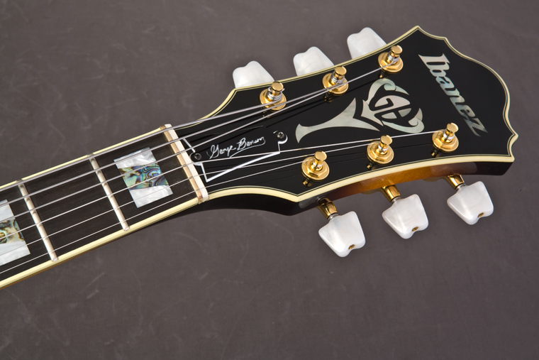 Ibanez George Benson Gb10 Bs Prestige Japon Signature Hh Ht Eb - Brown Sunburst - Hollow-body electric guitar - Variation 3