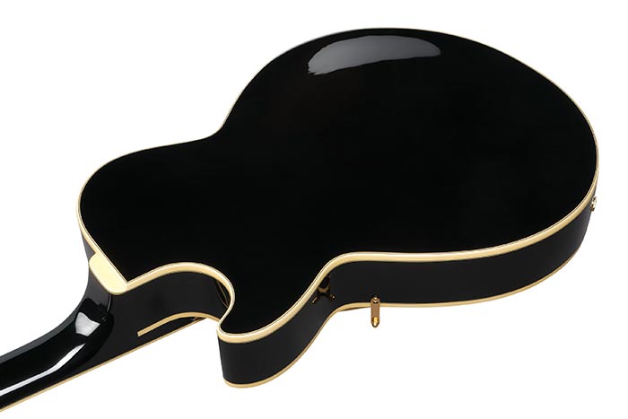 Ibanez George Benson Gb10 Bs Prestige Jap Signature 2h Ht Eb - Black - Hollow-body electric guitar - Variation 3