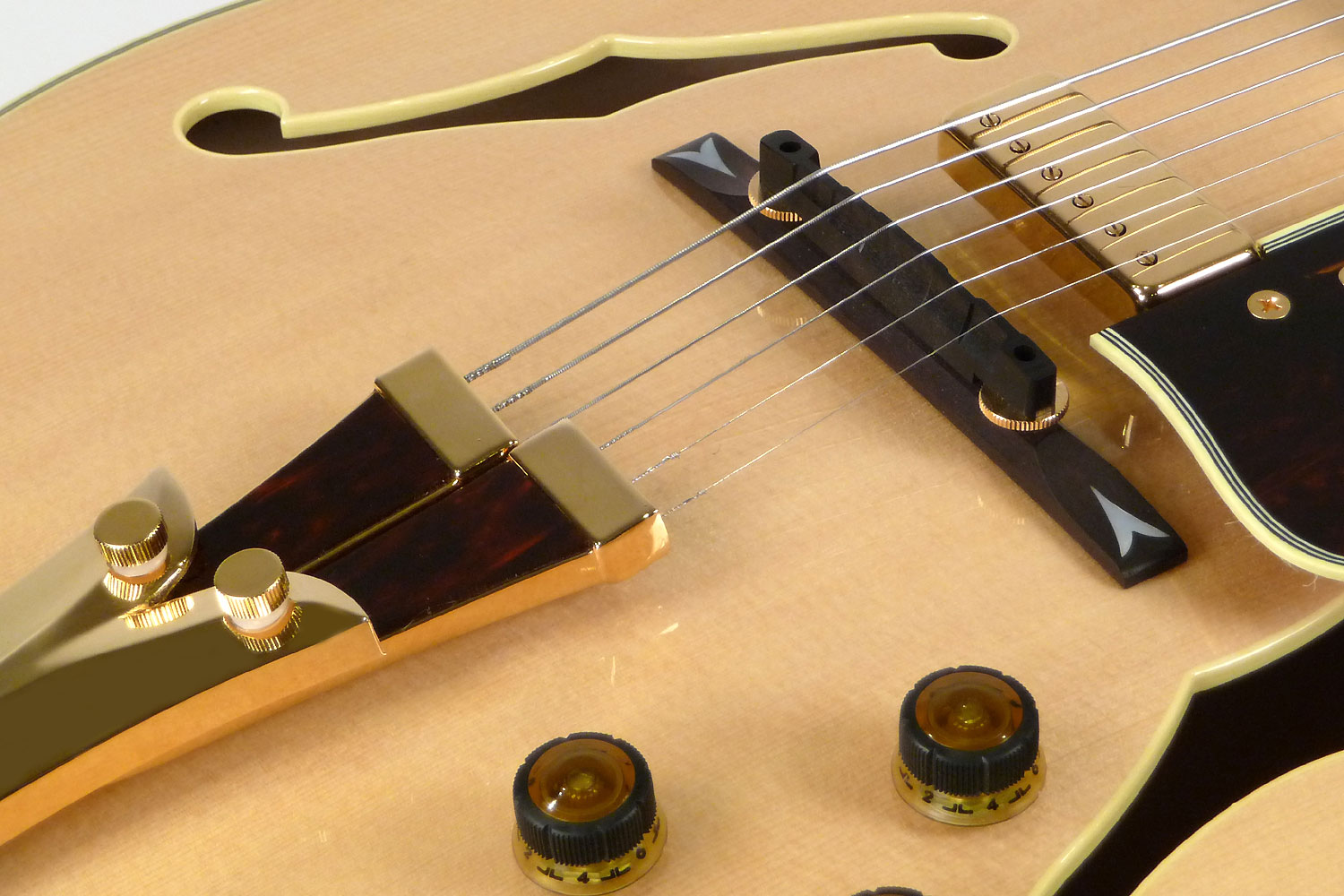 Ibanez George Benson Gb10 Nt Prestige Jap Signature 2mh Ht Eb - Natural - Hollow-body electric guitar - Variation 3