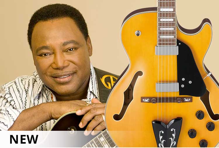 Ibanez George Benson Gb10em Aa Signature Hh Ht Eb - Antique Amber - Hollow-body electric guitar - Variation 2