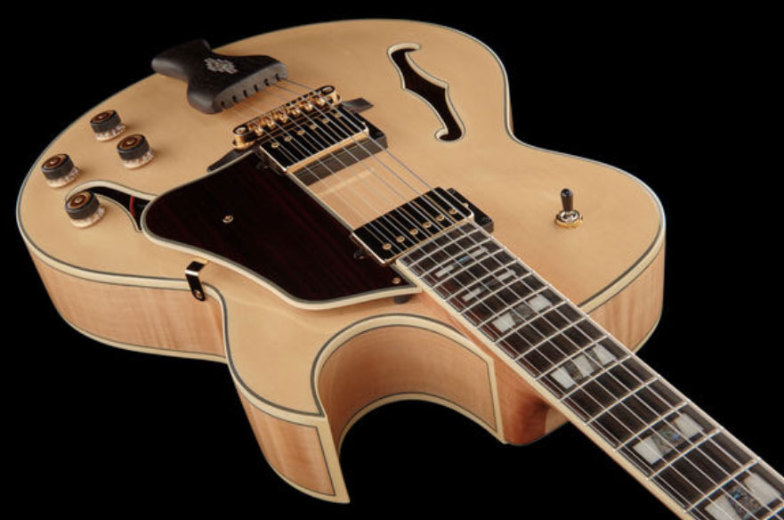 Ibanez George Benson Lgb30 Nt Signature Hh Ht Eb - Natural - Hollow-body electric guitar - Variation 2