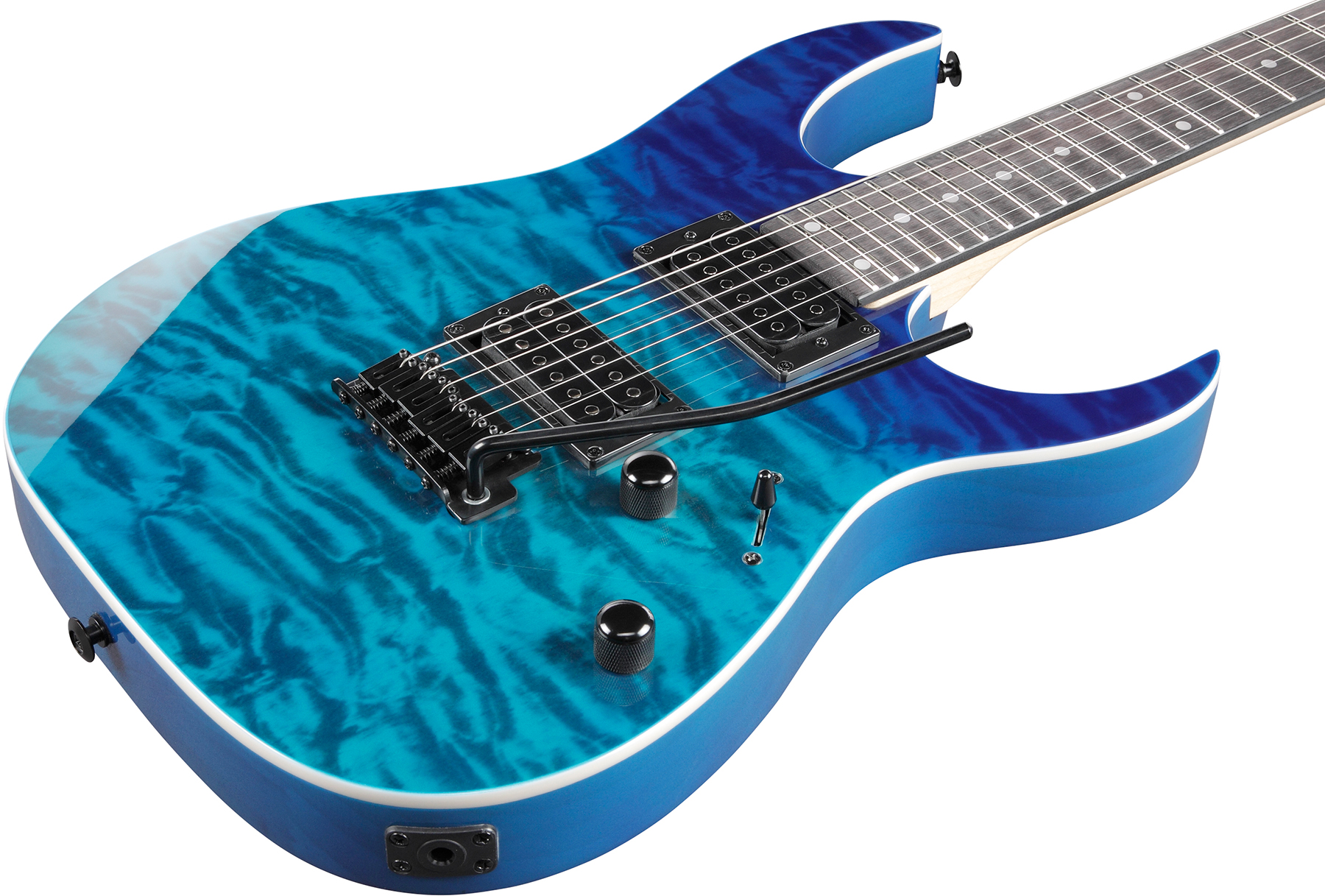 Ibanez Grg120qasp Bgd Gio 2h Trem Pur - Blue Gradation - Metal electric guitar - Variation 2