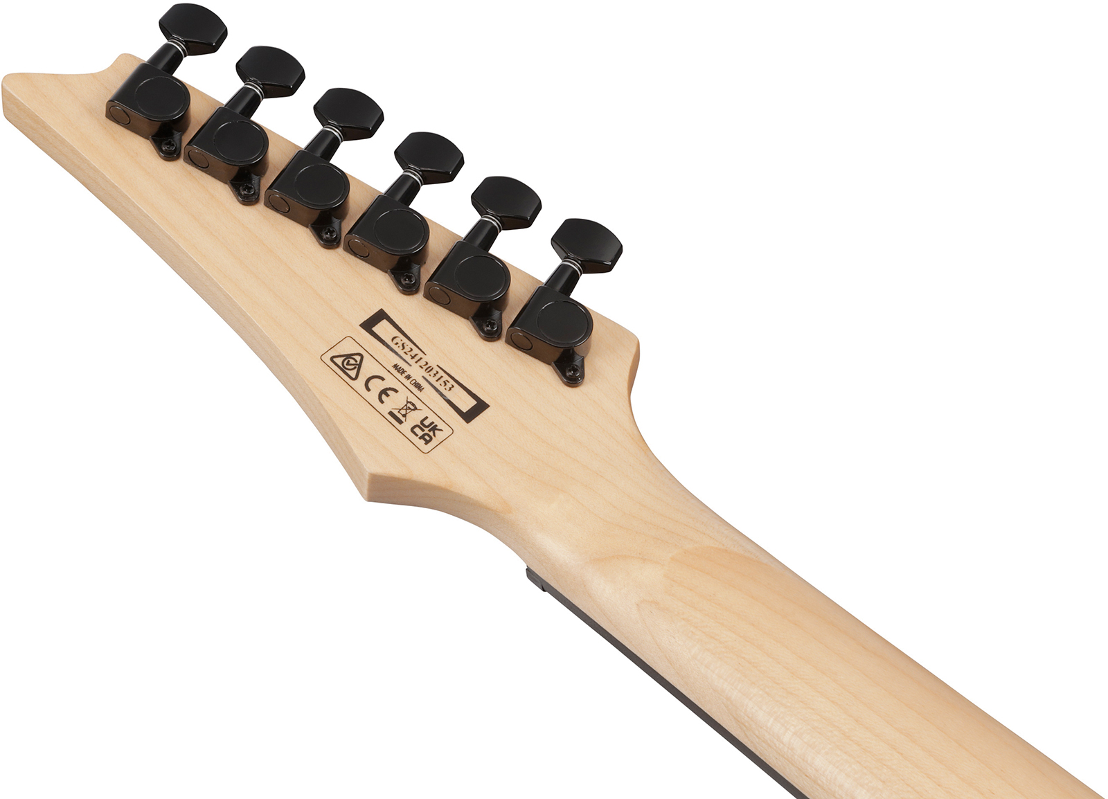 Ibanez Grg120qasp Bkg Gio 2h Trem Pur - Black Gradation - Str shape electric guitar - Variation 4