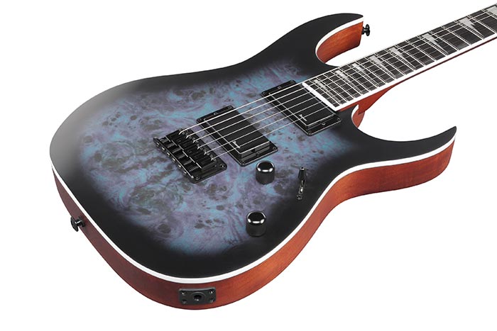 Ibanez Grg121par Kbf Gio 2h Ht Ama - Deep Dusk Burst Flat - Str shape electric guitar - Variation 2