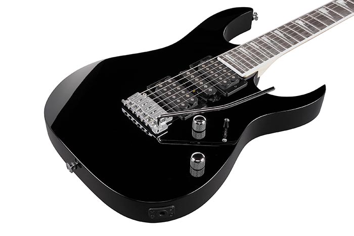 Ibanez Grg170dx Bkn  Gio Hsh Trem Pur - Black Night - Str shape electric guitar - Variation 4