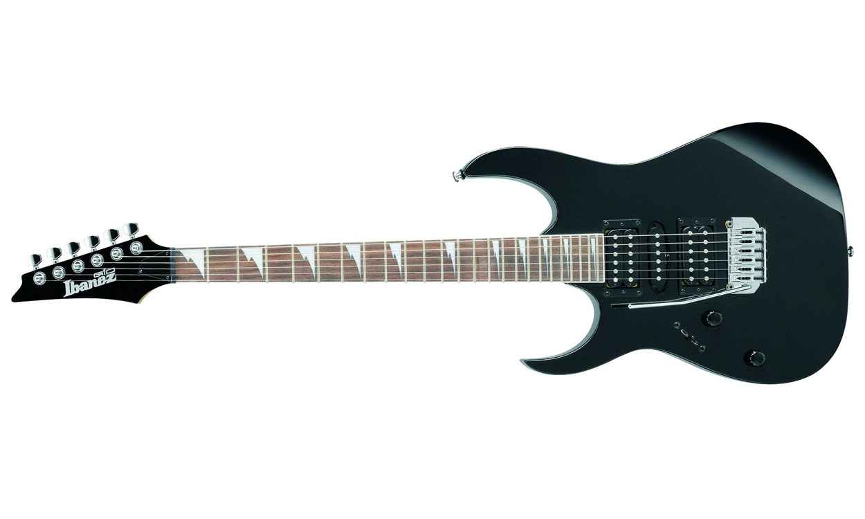 Ibanez Grg170dxl Bkn Lh Gaucher Gio Hsh Trem Nzp - Black Night - Left-handed electric guitar - Variation 1