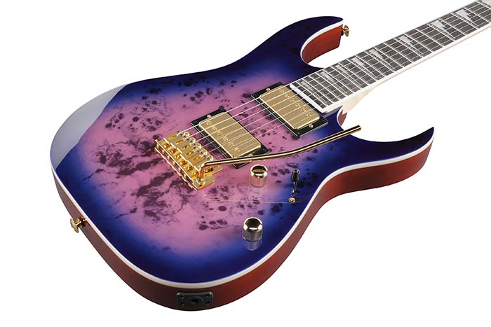 Ibanez Grg220pa Rlb Gio 2h Trem Pur - Royal Purple Burst - Str shape electric guitar - Variation 2