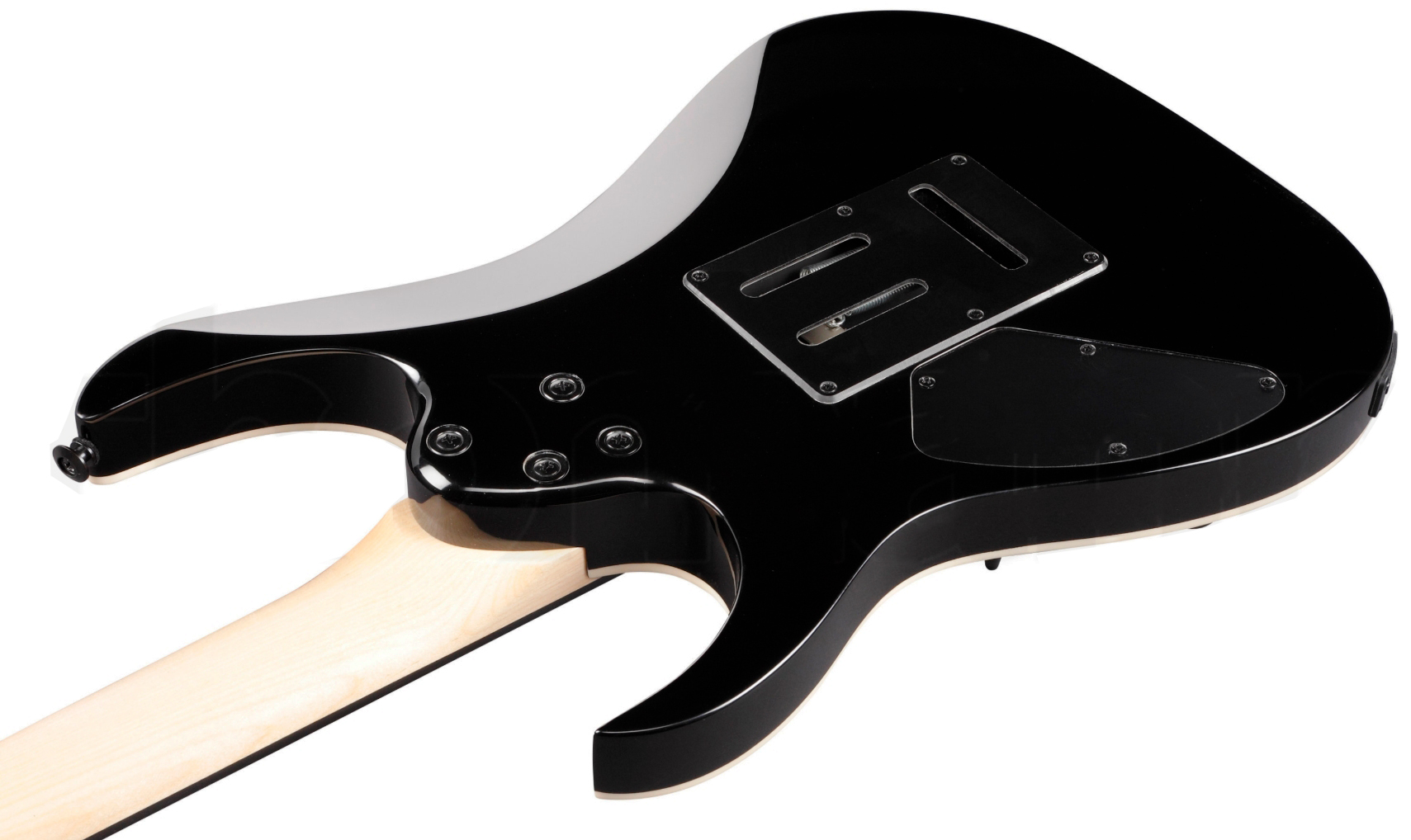 Ibanez Grga120 Bkn Gio 2h Trem Pur - Black Night - Str shape electric guitar - Variation 3