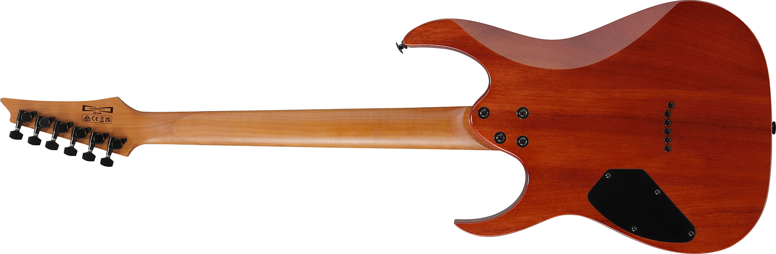 Ibanez Grgr221fa Tdk Gio 2h Ht Pur - Transparent Indigo Black - Str shape electric guitar - Variation 1