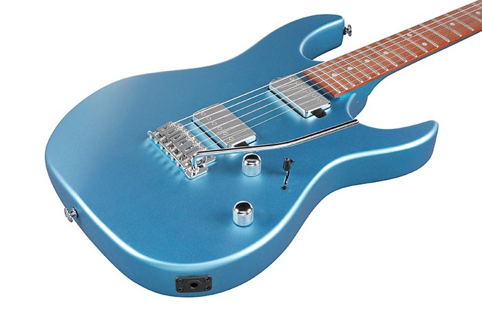 Ibanez Grx120sp Mlm Gio 2h Trem Jat - Metallic Light Blue Matte - Str shape electric guitar - Variation 2