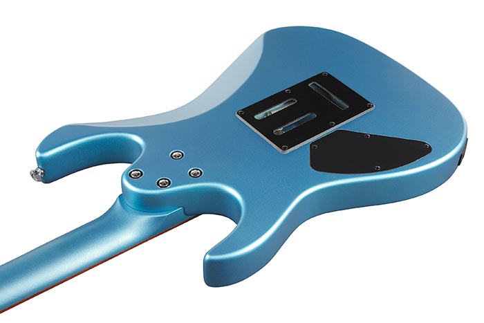 Ibanez Grx120sp Mlm Gio 2h Trem Jat - Metallic Light Blue Matte - Str shape electric guitar - Variation 3