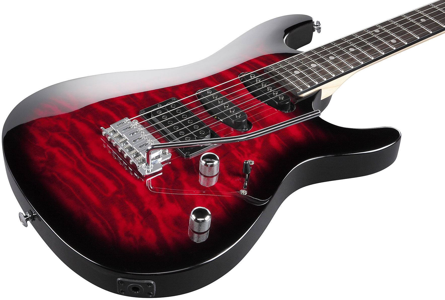 Ibanez Gsa60qa Trb Gio Hss Trem Pur - Transparent Red Burst - Str shape electric guitar - Variation 2