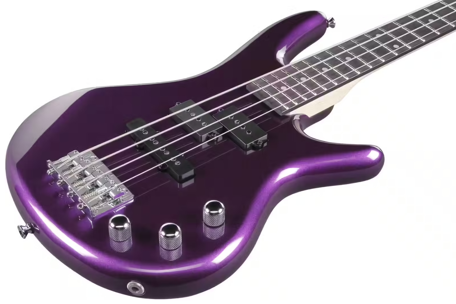 Ibanez Gsrm20 Mpl Mikro Gio Pur - Metallic Purple - Electric bass for kids - Variation 2