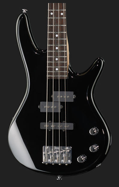Ibanez Gsrm20gb Bk Mikro Petit Diapason 2012 - Black - Semi & hollow-body electric bass - Variation 3