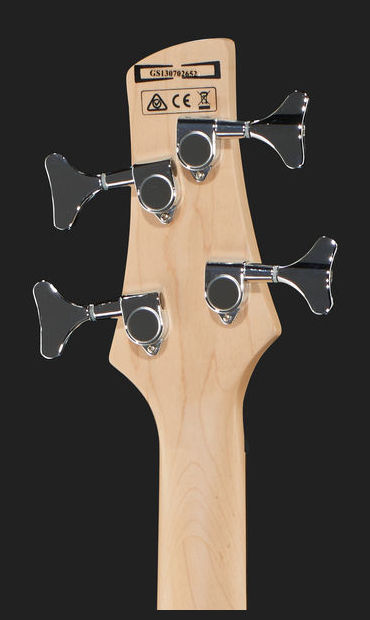 Ibanez Gsrm20gb Bk Mikro Petit Diapason 2012 - Black - Semi & hollow-body electric bass - Variation 5