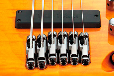 Ibanez Gerald Veasley Gvb36 Am Signature 6-cordes - Amber - Solid body electric bass - Variation 3