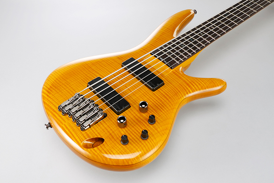 Ibanez Gerald Veasley Gvb36 Am Signature 6-cordes - Amber - Solid body electric bass - Variation 4