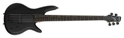 Ibanez Gary Willis Gwb35 Bkf Signature 5-cordes - Black Flat - Solid body electric bass - Variation 1