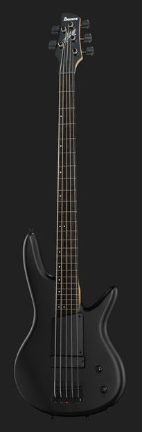 Ibanez Gary Willis Gwb35 Bkf Signature 5-cordes - Black Flat - Solid body electric bass - Variation 2