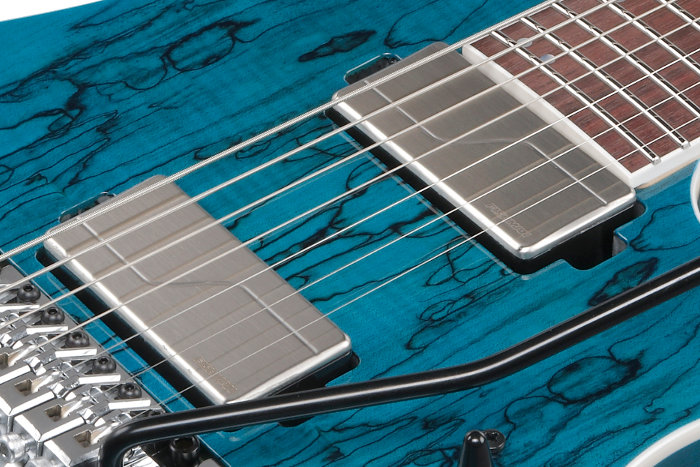 Ibanez Hazuki Hzk1 Jap Signature 2h Fishman Fluence Fr Rw - Blue - Str shape electric guitar - Variation 2
