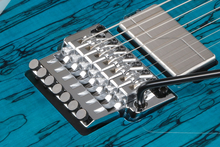 Ibanez Hazuki Hzk1 Jap Signature 2h Fishman Fluence Fr Rw - Blue - Str shape electric guitar - Variation 3