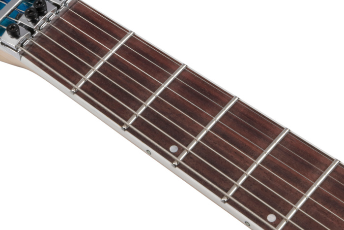 Ibanez Hazuki Hzk1 Jap Signature 2h Fishman Fluence Fr Rw - Blue - Str shape electric guitar - Variation 4