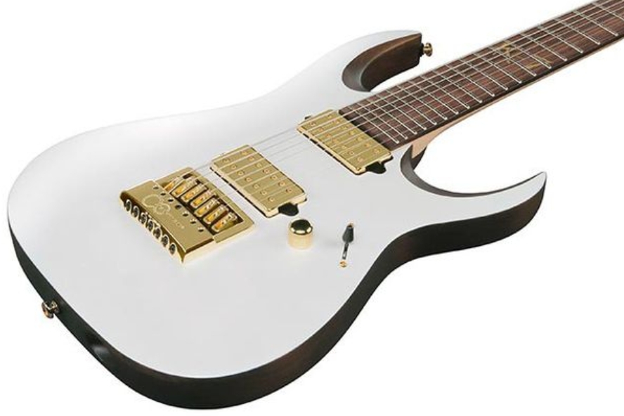 Ibanez Head K7yang Signature 7c 2h Dimarzio Ht Rw - White - Signature electric guitar - Variation 2