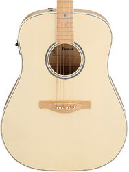 Folk guitar Ibanez Advanced AAD77M1E OAW - Open Pore Antique White
