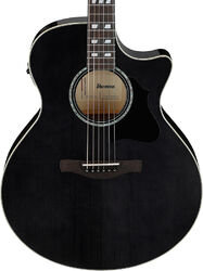 Folk guitar Ibanez AE170 TBK - transparent black