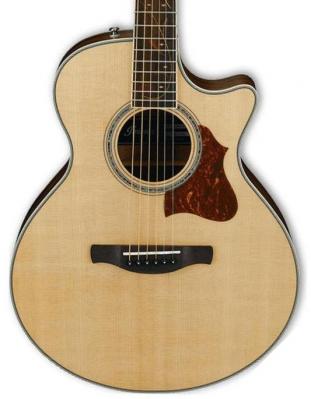 Acoustic guitar for kids Ibanez AE205JR OPN Junior - Open pore natural