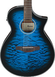 AEWC16QA TLH - transparent blue sunburst