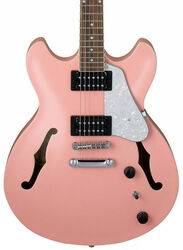 Semi-hollow electric guitar Ibanez AS63 CRP Artcore - Coral pink