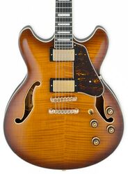 Semi-hollow electric guitar Ibanez AS93FM VLS Artcore Expressionist - Violin sunburst