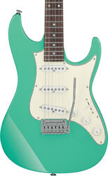 Str shape electric guitar Ibanez AZ2203N Prestige Japon - Seafoam green