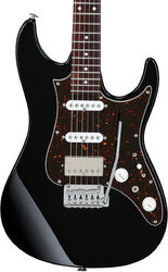Str shape electric guitar Ibanez AZ2204N BK Prestige Japan - Black