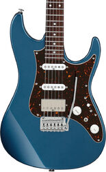 Str shape electric guitar Ibanez AZ2204N PBM Prestige Japan - Prussian blue metallic