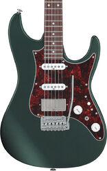 Str shape electric guitar Ibanez Prestige AZ2204N VGF (Japan) - Ivy Green Metallic Flat