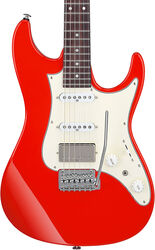 Str shape electric guitar Ibanez Prestige Japan AZ2204NW VR - Vermillion Red