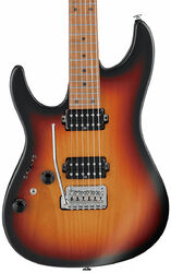 Left-handed electric guitar Ibanez AZ2402L TFF Prestige Japan LH - Tri-fade burst flat  