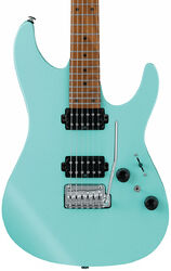 Str shape electric guitar Ibanez AZ242 SFM Premium - Sea foam green matte