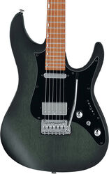 Str shape electric guitar Ibanez Erick Hansel EH10 TGM Premium +Bag - Transparent green matte