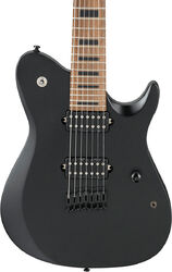 7 string electric guitar Ibanez FR807 BKF Standard - Black flat